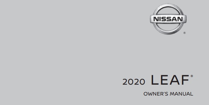 2020 Nissan LEAF owner manual Image