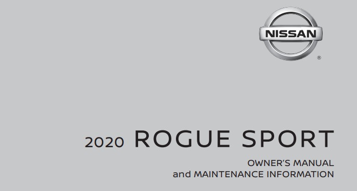 2020 Nissan Rogue Sport owner manual Image