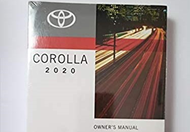2020 Toyota Corolla Owner’s Manual Image