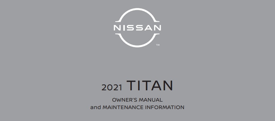 2021 Nissan Titan owners manual Image
