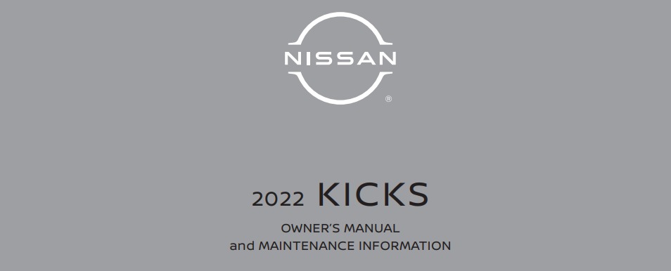 2022 Nissan Kicks owner manual Image
