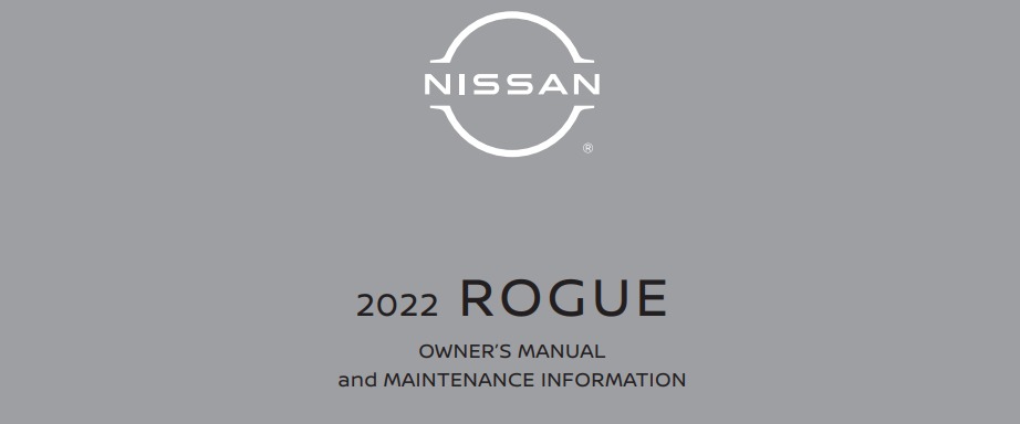 2022 Nissan Rogue owner manual Image