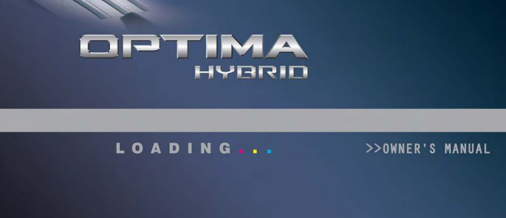 2014 Kia Optima Hybrid Owner’s Manual Image