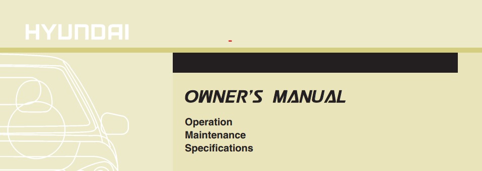 2018 Hyundai Santa Fe Owner Manual Image