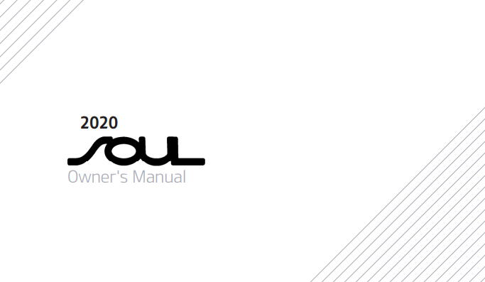 2020 Kia Soul Owner’s Manual Image