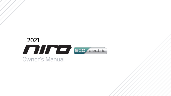 2021 Kia Niro EV Owner’s Manual Image