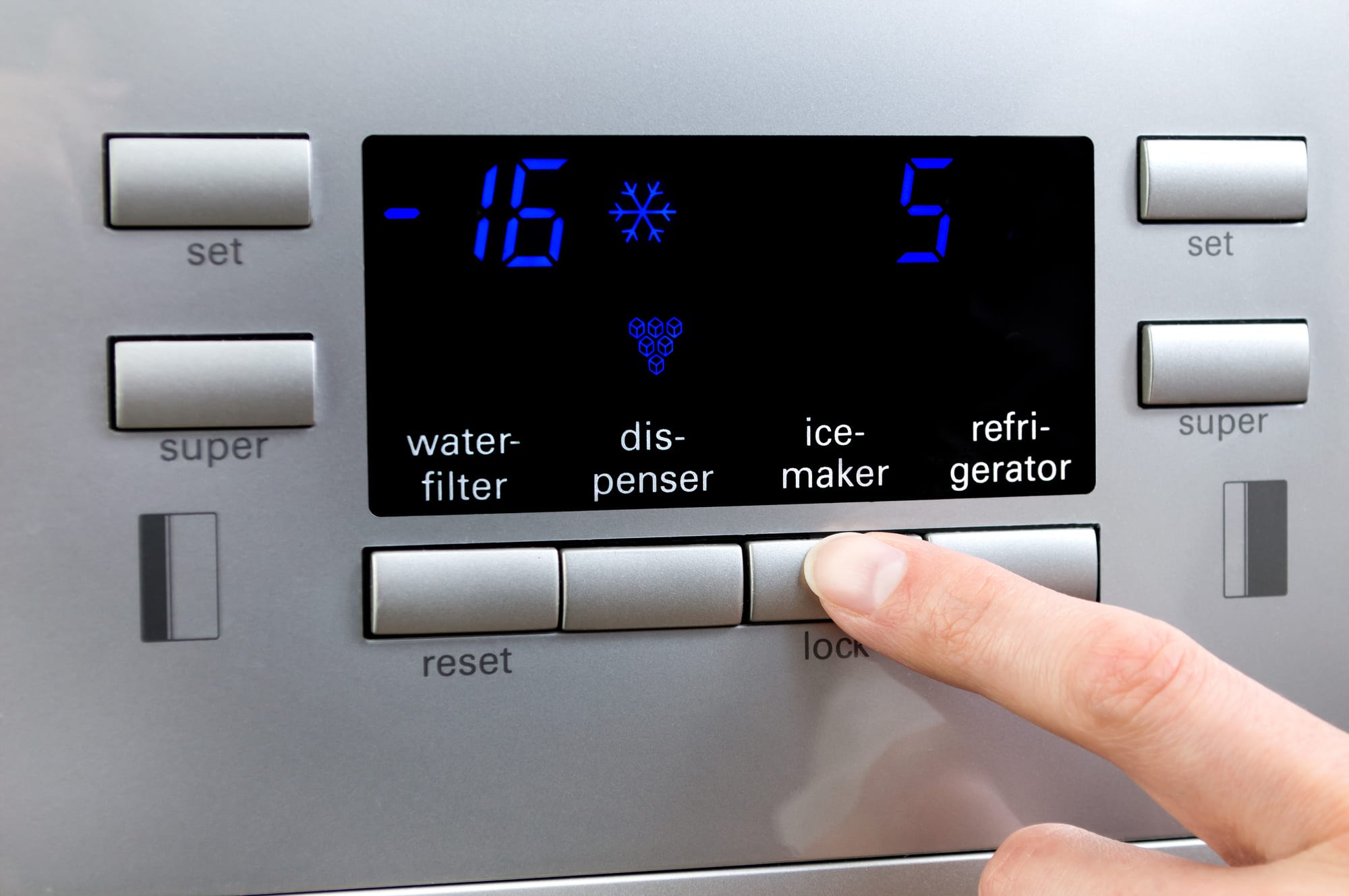 Reset Samsung Refrigerator Ice Maker